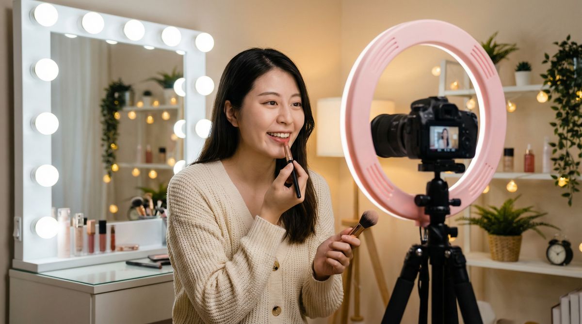 糖心vlog美妆视频教程